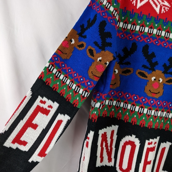 NWT, FOREVER 21 UGLY CHRISTMAS SWEATER, SIZE S - Picture 5 of 8